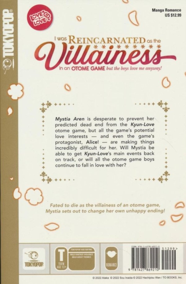 I WAS REINCARNATED AS THE VILLAINESS IN AN OTOME GAME BUT THE BOYS LOVE ME ANYWAY VOL 03 TP [9781427869210]