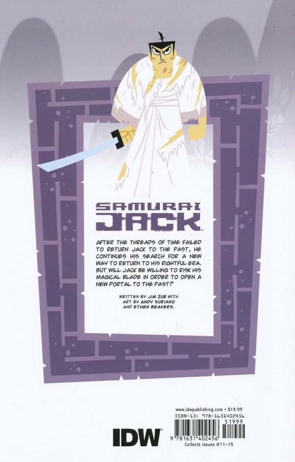 SAMURAI JACK VOL 03 THE QUEST FOR THE BROKEN BLADE TP [9781631402456] **promocja TOMY**