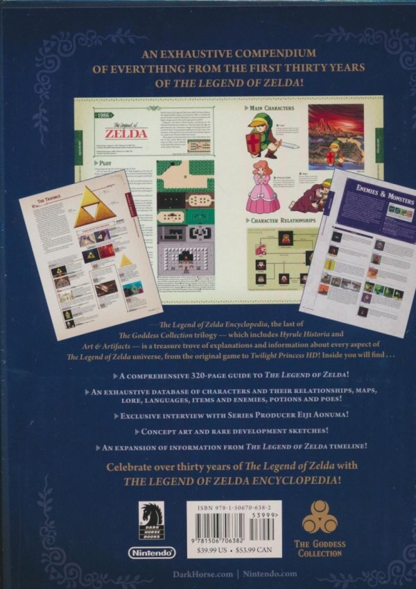 LEGEND OF ZELDA ENCYCLOPEDIA HC [9781506706382]