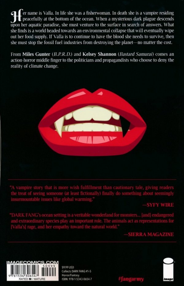 DARK FANG VOL 01 TP [9781534306547]