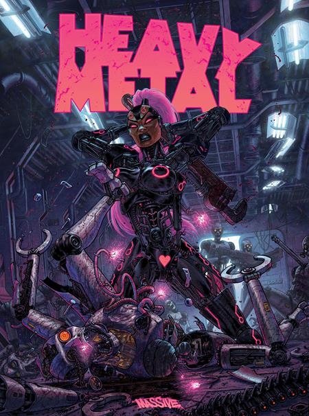 HEAVY METAL MAGAZINE #1 MASSIVE SELECT EXCLUSIVE TONY MOORE HOMAGE VAR [85007130300100181]
