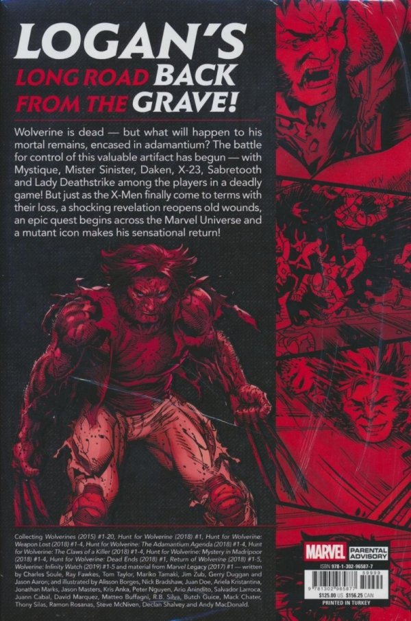 RETURN OF WOLVERINE OMNIBUS HC [STANDARD] [9781302965877]