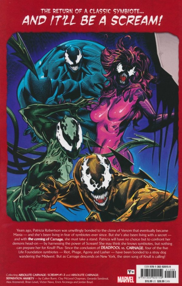 ABSOLUTE CARNAGE SCREAM TP [9781302920159]