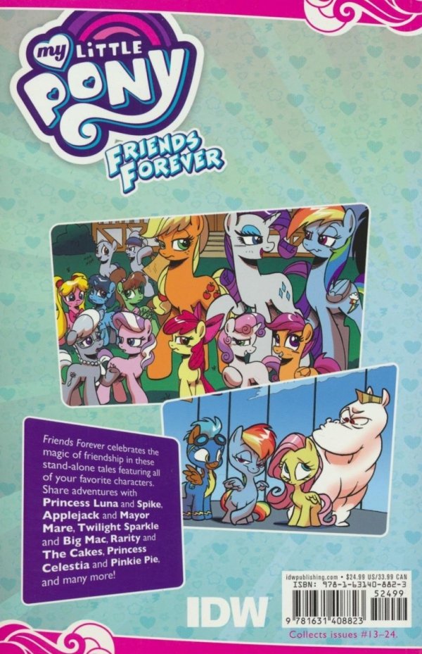 MY LITTLE PONY FRIENDS FOREVER OMNIBUS VOL 02 TP [9781631408823]