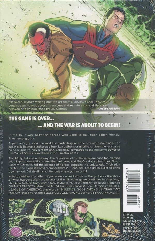 INJUSTICE GODS AMONG US YEAR 2 VOL 02 HC [9781401253417] **OFERTA SPECJALNA**