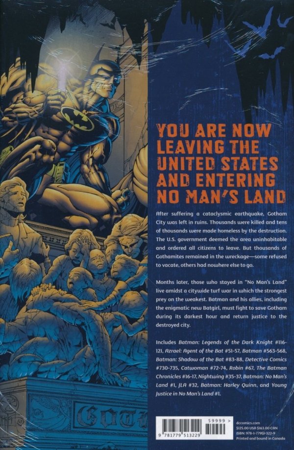 BATMAN NO MANS LAND OMNIBUS VOL 01 HC [9781779513229] **PROMOCJA TOMY**