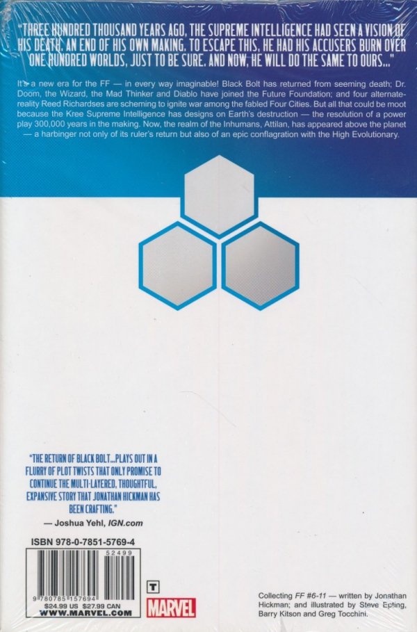 FF BY JONATHAN HICKMAN VOL 02 HC [9780785157694]