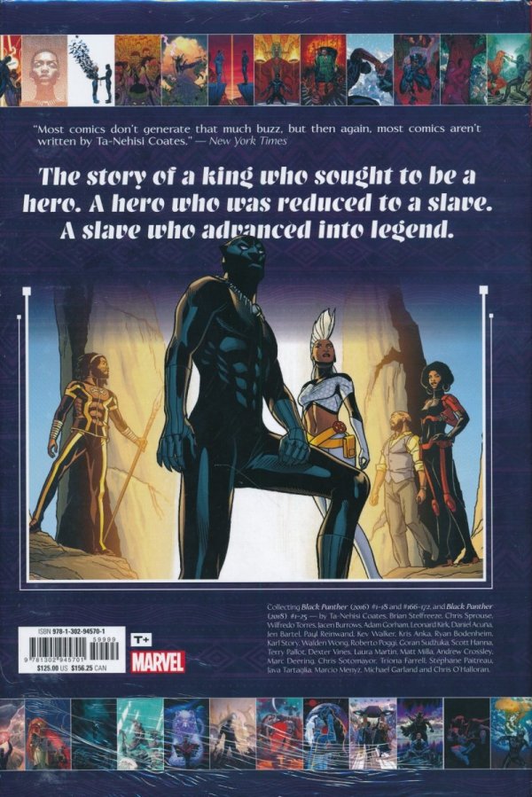 BLACK PANTHER BY TA-NEHISI COATES OMNIBUS HC [VARIANT] [9781302945701] **OFERTA SPECJALNA**