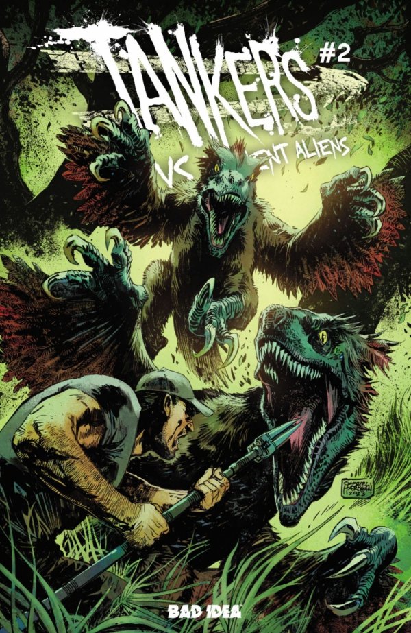 TANKERS VS ANCIENT ALIENS #2 CVR A GABRIEL HARDMAN [85001727745802011]