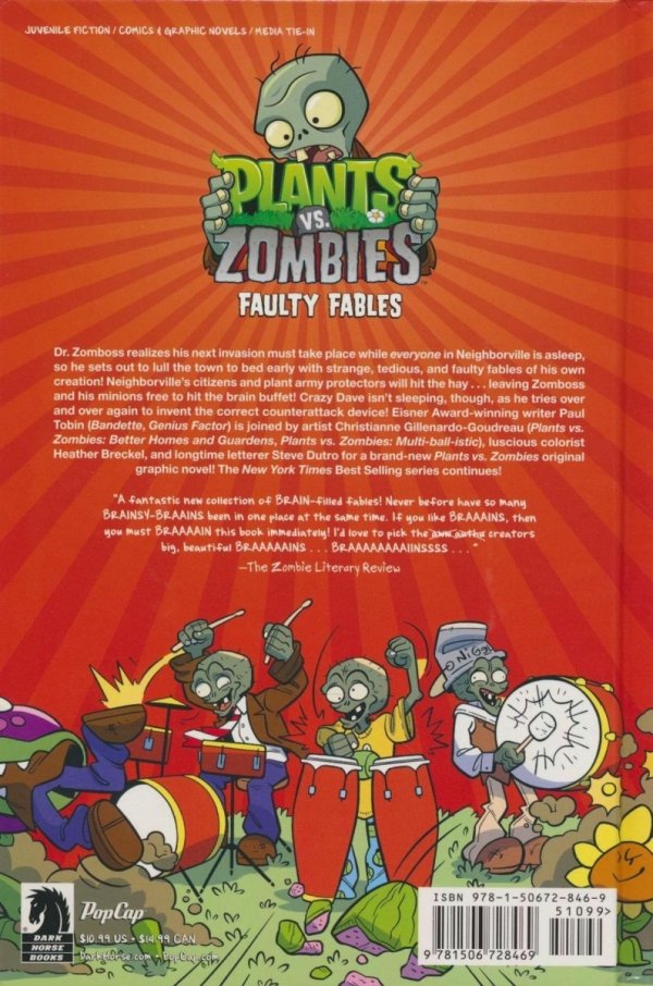PLANTS VS ZOMBIES FAULTY FABLES HC [9781506728469]