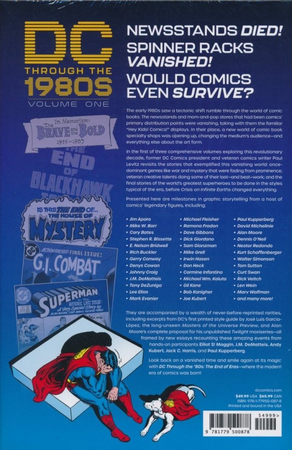 DC THROUGH THE 80S THE END OF ERAS HC [9781779500878]