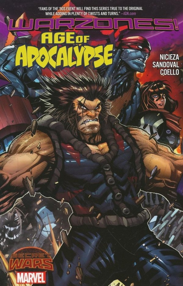 AGE OF APOCALYPSE WARZONES TP [9780785198628]
