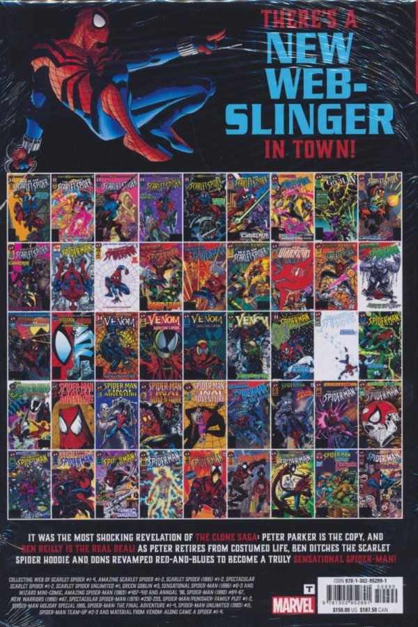 SPIDER-MAN BEN REILLY OMNIBUS VOL 01 HC [VARIANT] [9781302952891] **promocja TOMY**