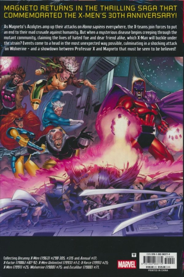 X-MEN FATAL ATTRACTIONS OMNIBUS HC [VARIANT] [9781302963774] **OFERTA SPECJALNA**