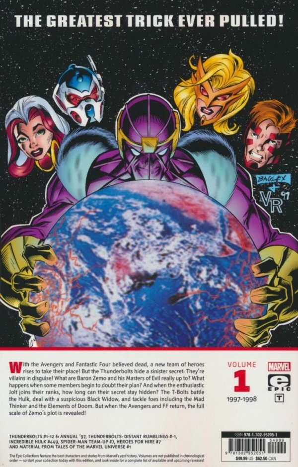 THUNDERBOLTS EPIC COLLECTION JUSTICE LIKE LIGHTNING TP [9781302952051]