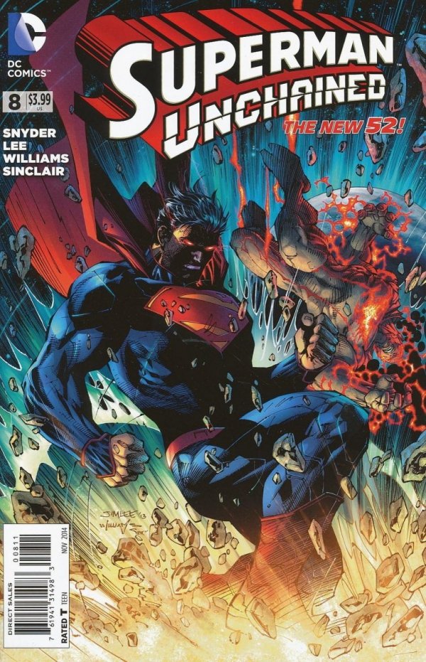 SUPERMAN UNCHAINED #08 CVR A [76194131498300811]