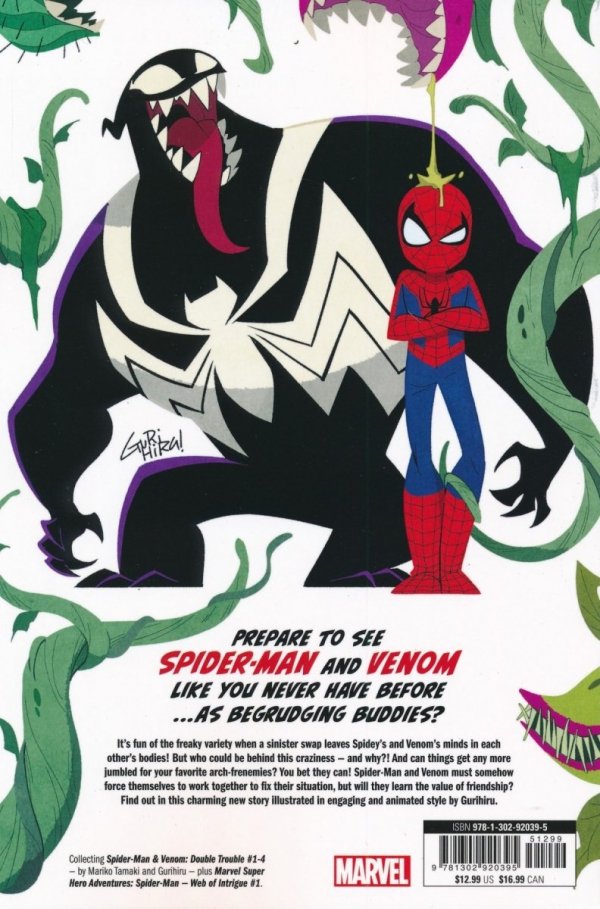 SPIDER-MAN AND VENOM DOUBLE TROUBLE TP [9781302920395]