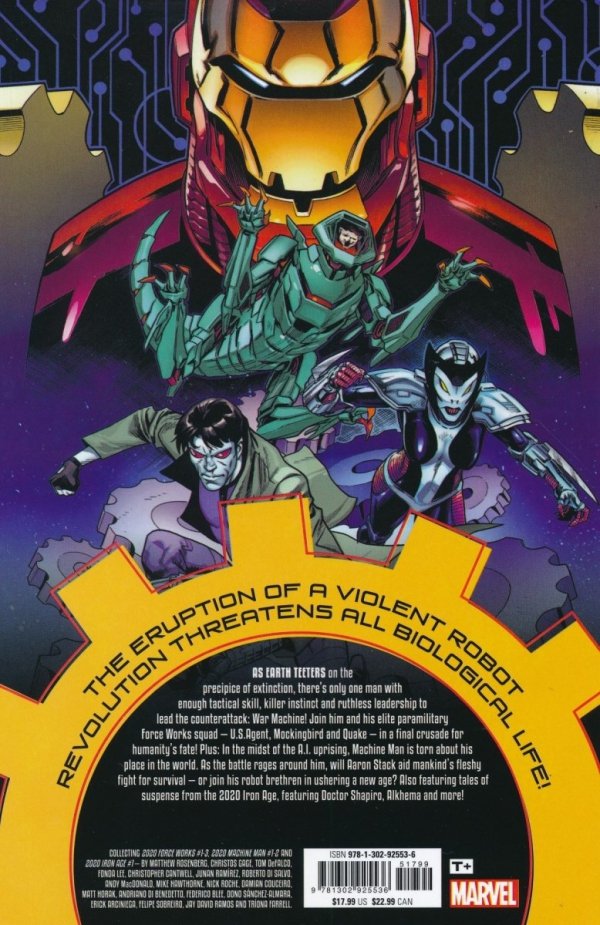 IRON MAN 2020 ROBOT REVOLUTION FORCE WORKS TP [9781302925536] **OFERTA SPECJALNA**