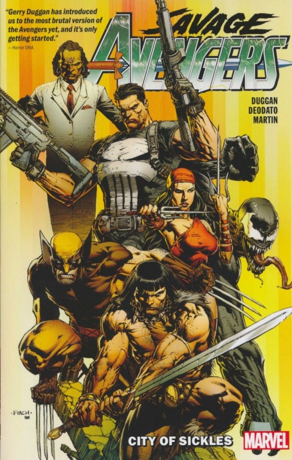 SAVAGE AVENGERS VOL 01 CITY OF SICKLES TP [9781302916657] **promocja TOMY**