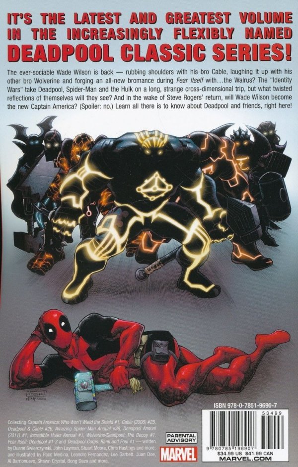 DEADPOOL CLASSIC VOL 15 ALL THE REST TP [9780785196907] **promocja TOMY**