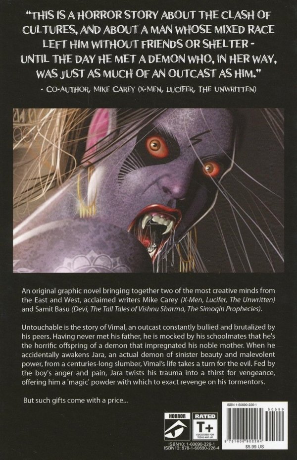 UNTOUCHABLE VOL 01 TP [9781606902264] **promocja TOMY**