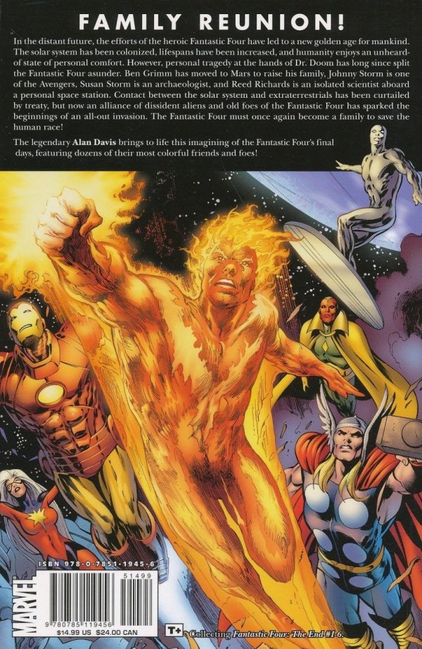 FANTASTIC FOUR THE END TP [9780785119456]