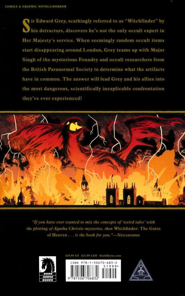 WITCHFINDER VOL 05 GATES OF HEAVEN TP [9781506706832]