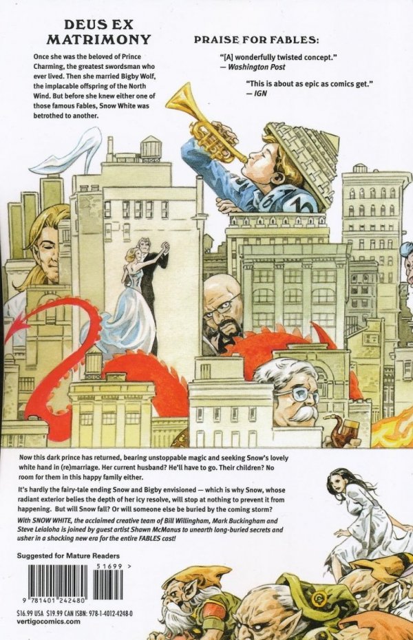 FABLES VOL 19 SNOW WHITE TP [9781401242480]
