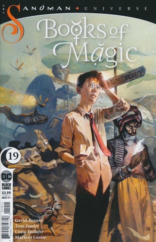 BOOKS OF MAGIC [35671] #19 CVR A [76194135671601911]