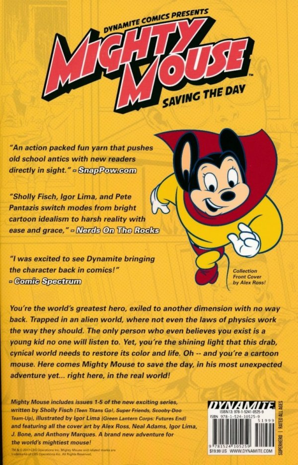 MIGHTY MOUSE SAVING THE DAY TP [9781524105259] **promocja TOMY**