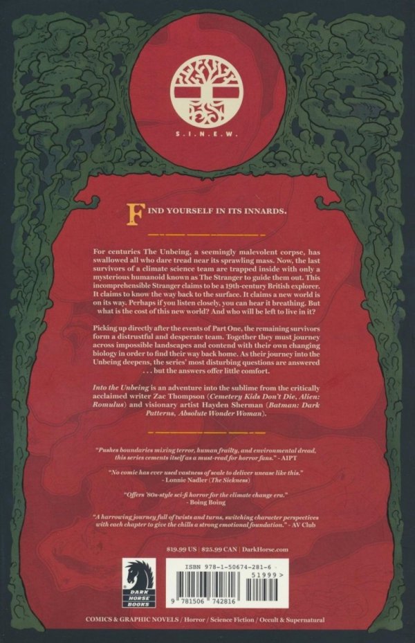 INTO THE UNBEING VOL 02 TP [9781506742816]