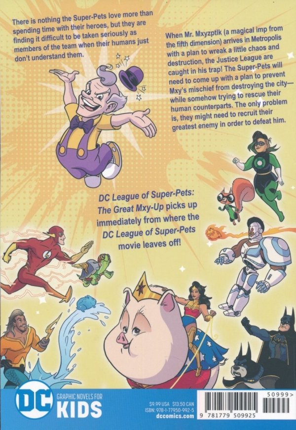 DC LEAGUE OF SUPER-PETS THE GREAT MXY-UP TP [9781779509925] **promocja STOCK SALE**