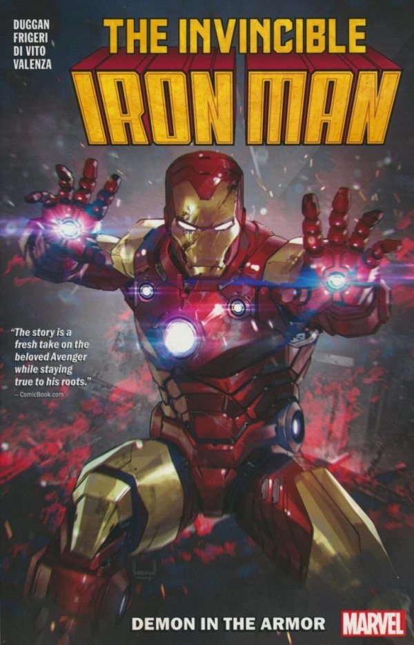 INVINCIBLE IRON MAN VOL 01 DEMON IN THE ARMOR TP [9781302947583]
