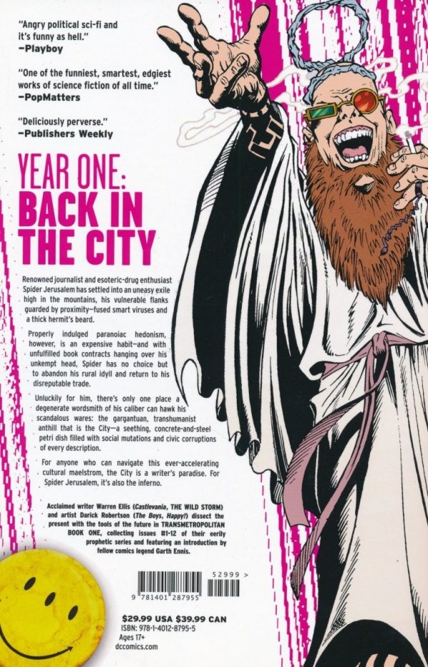 TRANSMETROPOLITAN VOL 01 TP [9781401287955]