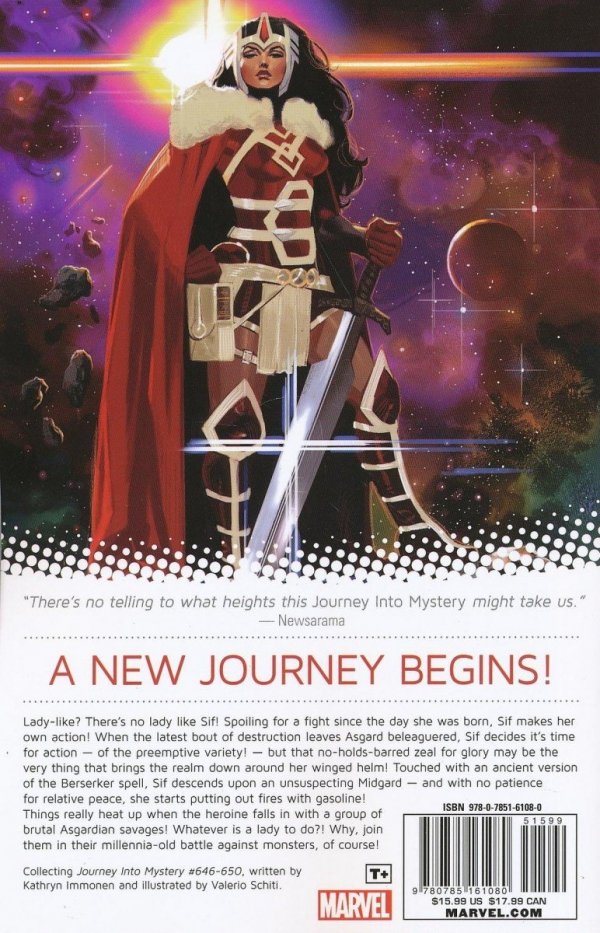 JOURNEY INTO MYSTERY FEATURING SIF VOL 01 STRONGER THAN MONSTERS TP [9780785161080] **promocja TOMY**