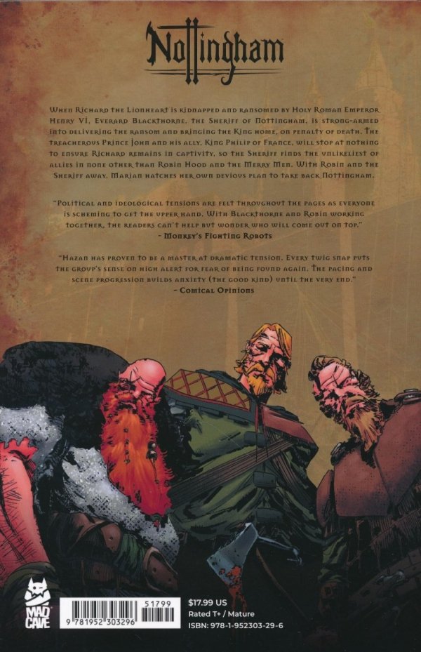 NOTTINGHAM VOL 02 KINGS RANSOM TP [9781952303296]