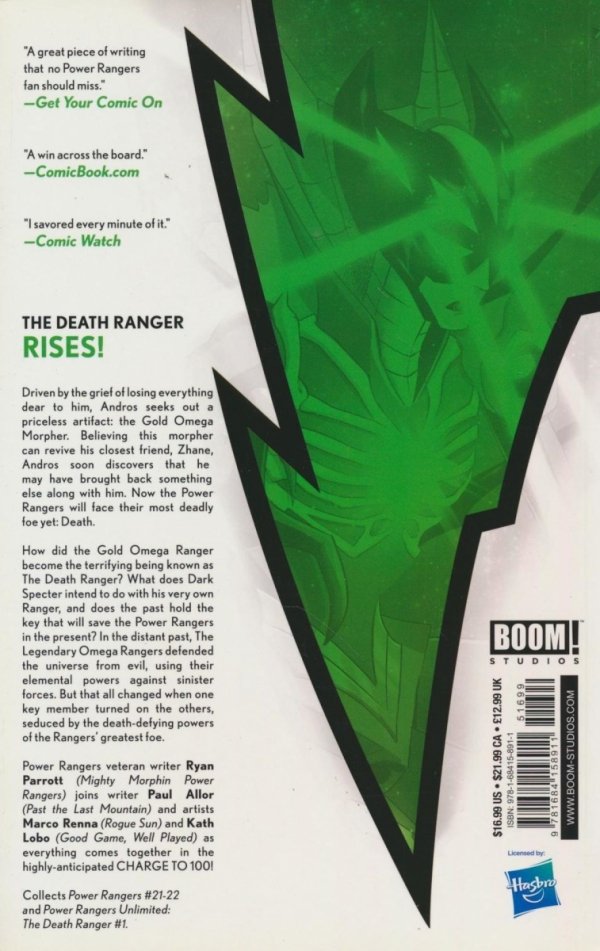 POWER RANGERS VOL 06 TP [9781684158911]