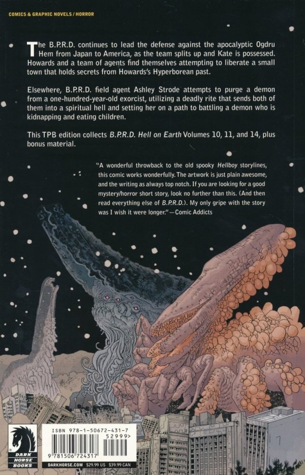 BPRD HELL ON EARTH VOL 04 TP [9781506724317]