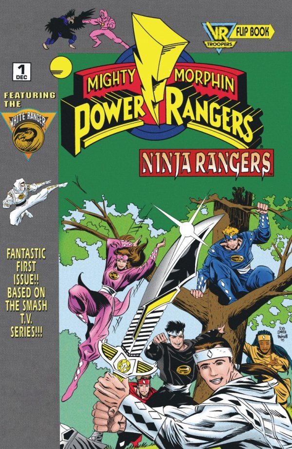 VR TROOPERS POWER RANGERS FLIPBOOK FACSIMILE EDITION #1 A MAIN DRESSED SMITH AND ROSS [84428401283601011]