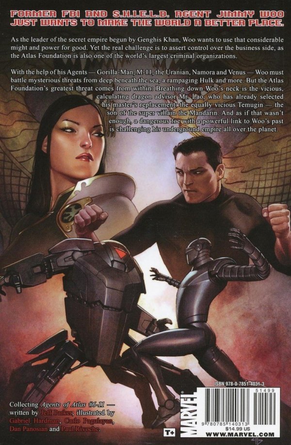 AGENTS OF ATLAS TURF WARS TP [9780785140313] **promocja TOMY**