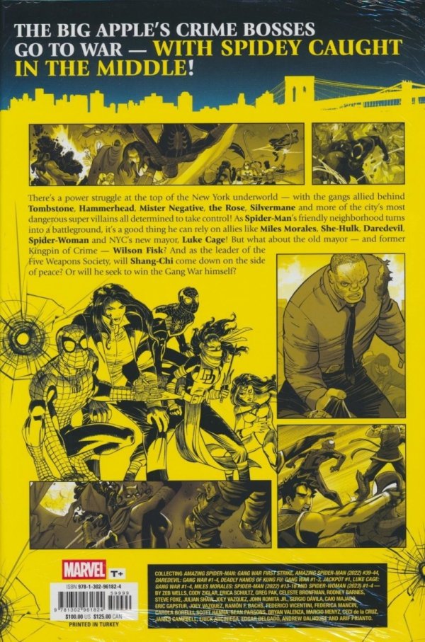 SPIDER-MAN GANG WAR OMNIBUS HC [STANDARD] [9781302961824] **PROMOCJA TOMY**