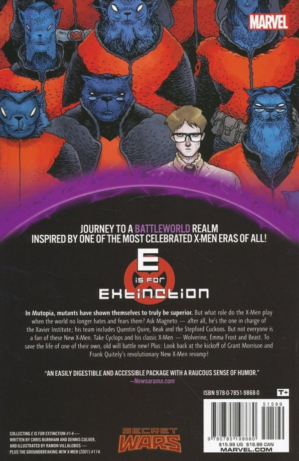 E IS FOR EXTINCTION WARZONES TP [9780785198680] **promocja TOMY**