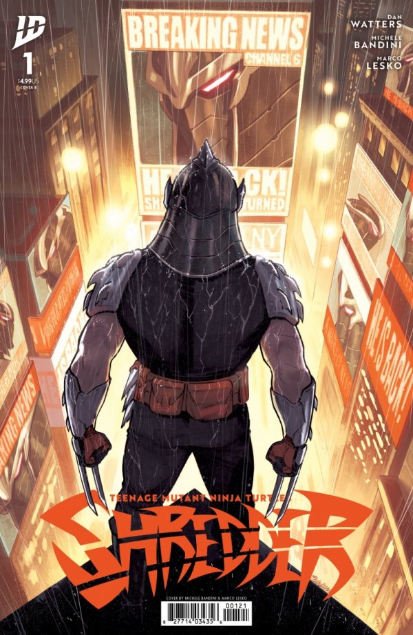 TEENAGE MUTANT NINJA TURTLES SHREDDER #1 VARIANT B BANDINI [82771403435600121]