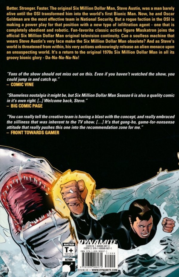 SIX MILLION DOLLAR MAN SEASON SIX TP [9781606906071] **promocja TOMY**