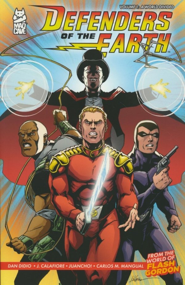 DEFENDERS OF THE EARTH VOL 01 A WORLD DIVIDED TP [9781545816028]