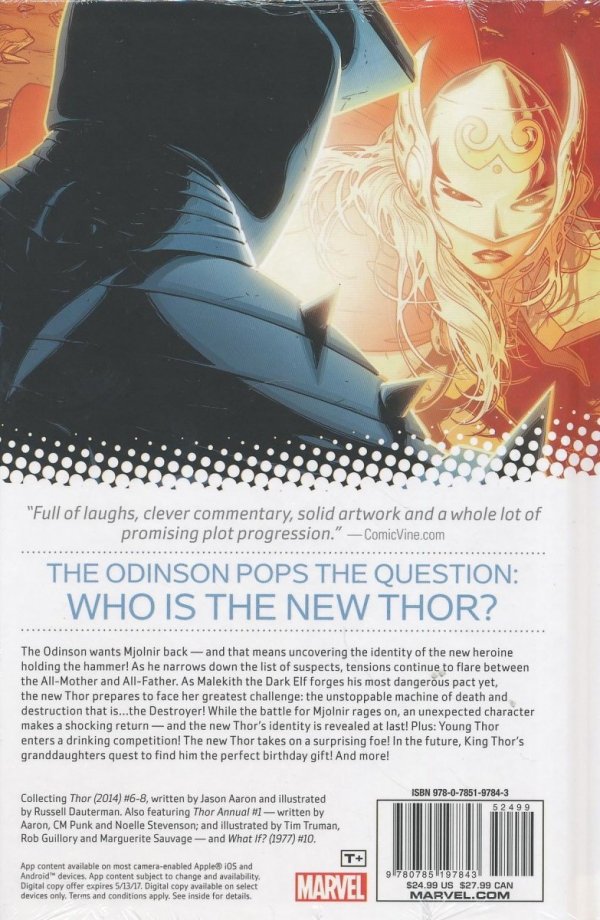 THOR VOL 02 WHO HOLDS THE HAMMER HC [9780785197843]