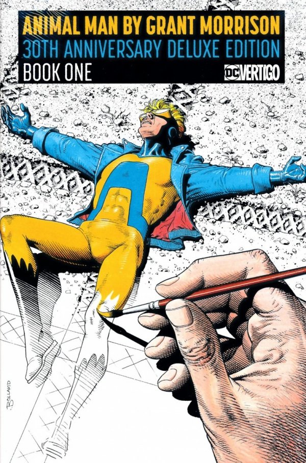 ANIMAL MAN BY GRANT MORRISON 30TH ANNIVERSARY DELUXE EDITION VOL 01 HC [9781401285470] **promocja TOMY**