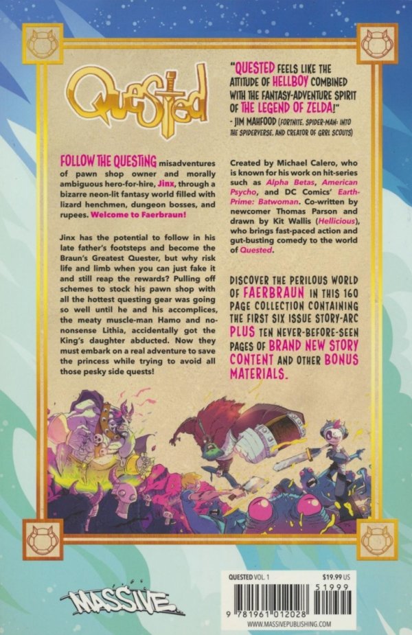 QUESTED VOL 01 TP [9781961012028]