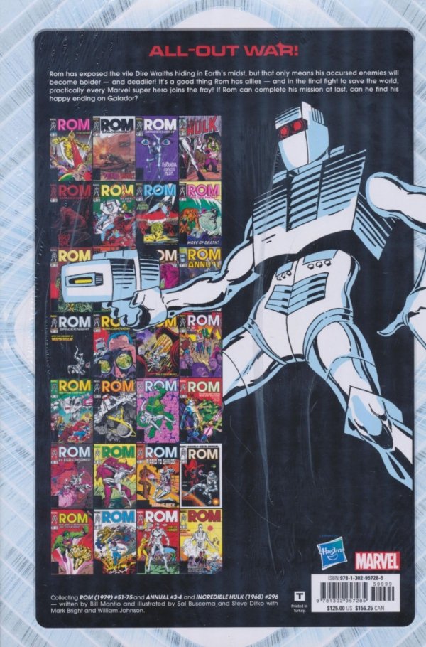ROM THE ORIGINAL MARVEL YEARS OMNIBUS VOL 03 HC [VARIANT] [9781302957285] **promocja TOMY**