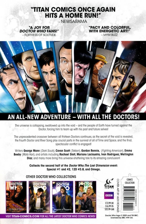 DOCTOR WHO COMICS EVENT VOL 02 THE LOST DIMENSION TP [9781785865916] **promocja TOMY**
